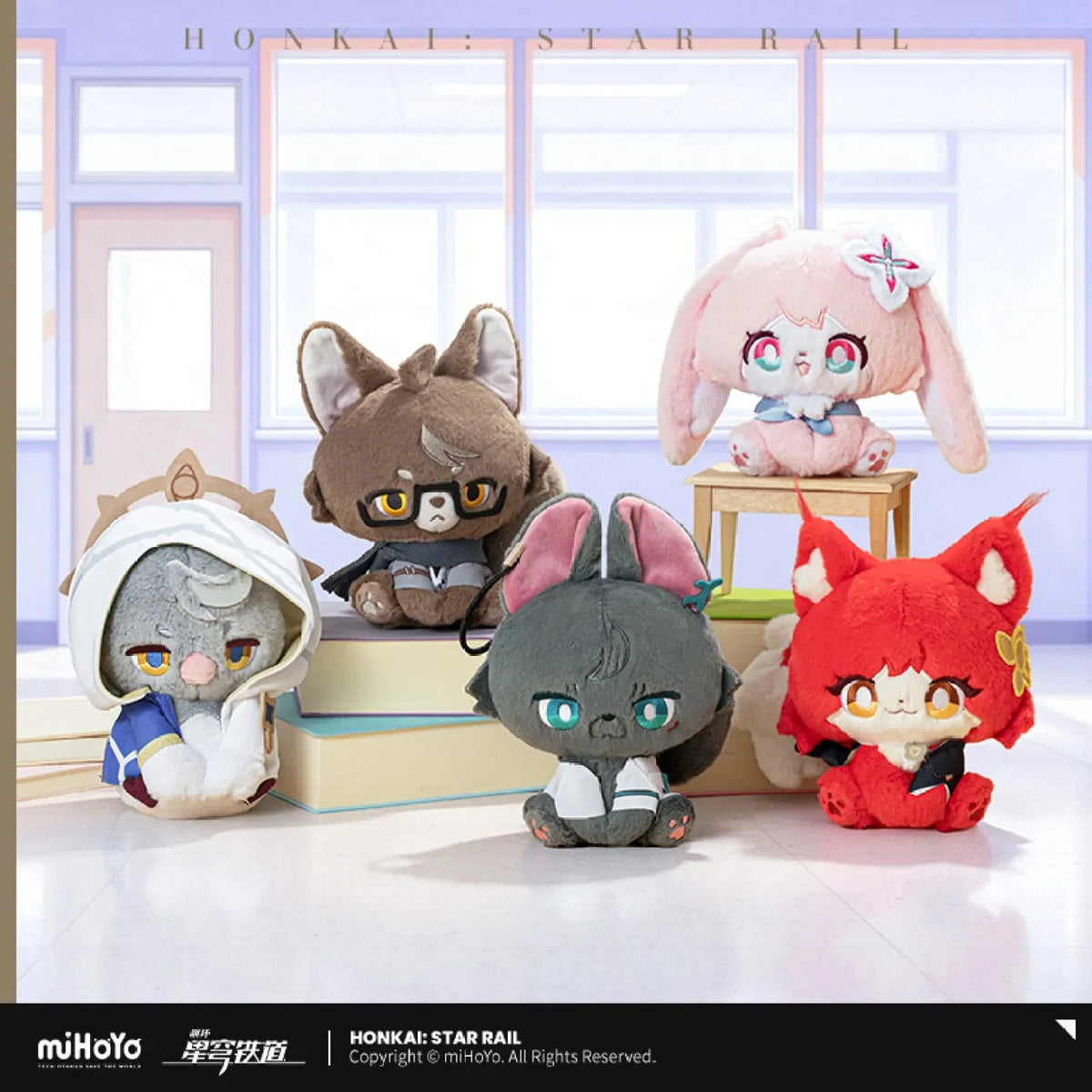 Honkai Star Rail Fluffy Across The Blue Series Plush Doll