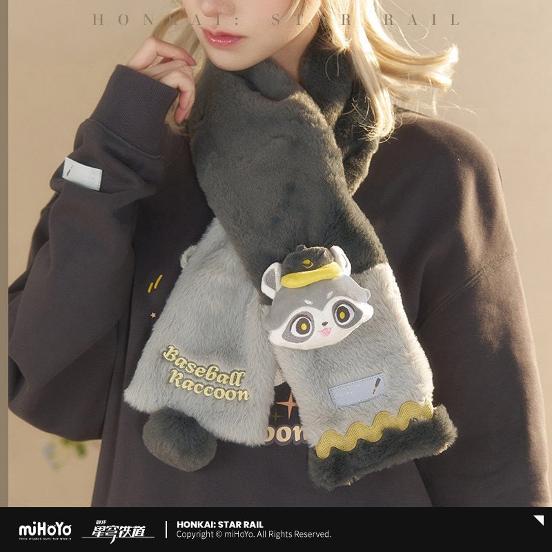 Honkai Star Rail Fluffy Across The Blue Series Plush Scarf