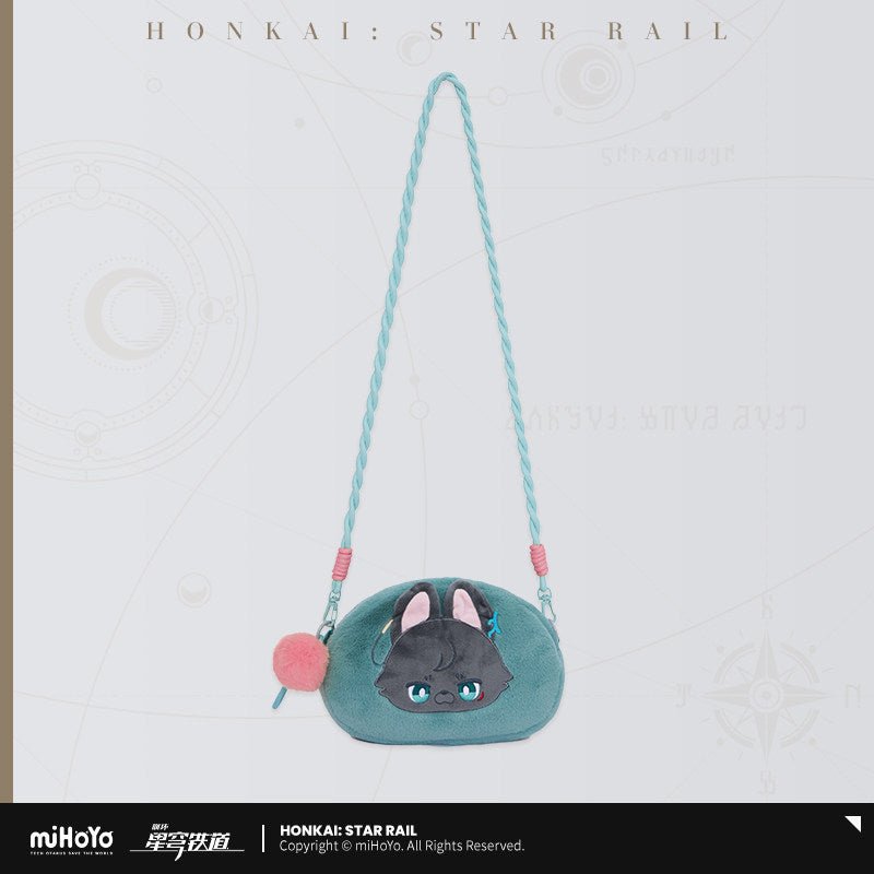 Honkai Star Rail Fluffy Across The Blue Series Plush Shoulder Bag