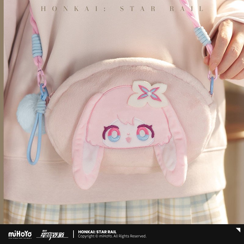 Honkai Star Rail Fluffy Across The Blue Series Plush Shoulder Bag