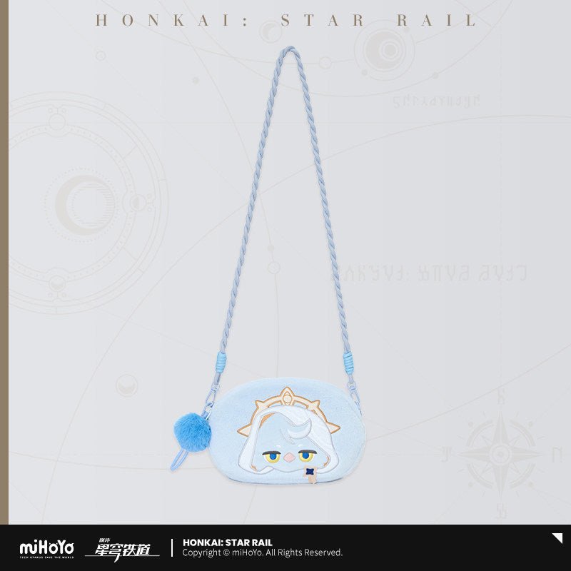 Honkai Star Rail Fluffy Across The Blue Series Plush Shoulder Bag