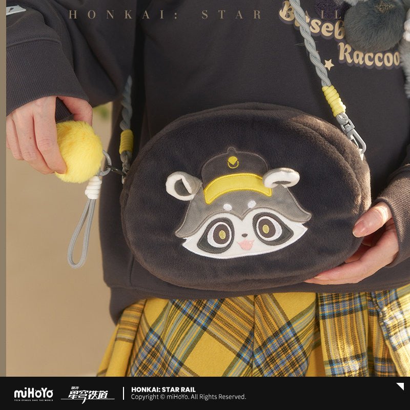 Honkai Star Rail Fluffy Across The Blue Series Plush Shoulder Bag