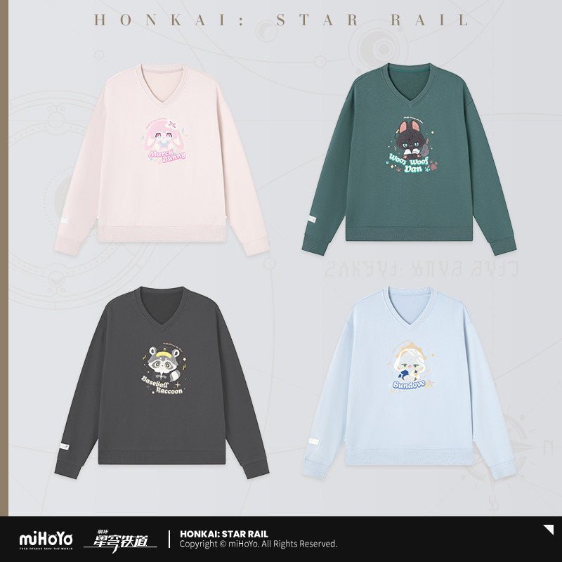 Honkai Star Rail Fluffy Across The Blue Series Sweatshirt