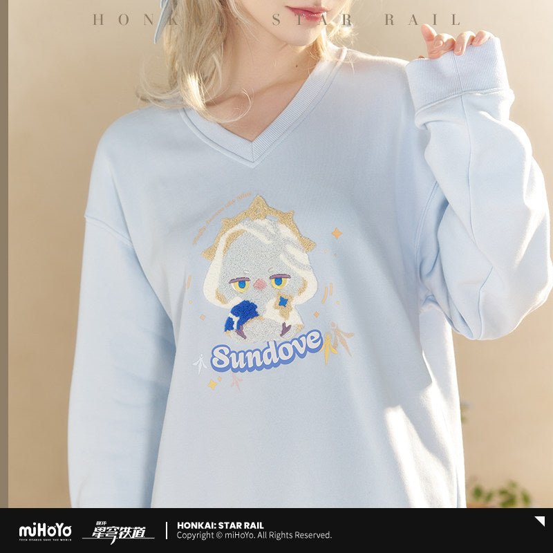 Honkai Star Rail Fluffy Across The Blue Series Sweatshirt