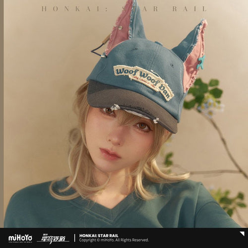Honkai Star Rail Fluffy Across The Blue Series Woof Woof Dan Baseball Cap