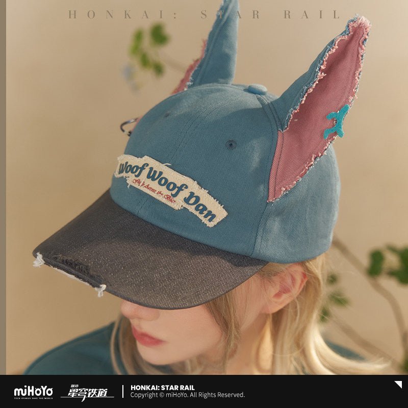 Honkai Star Rail Fluffy Across The Blue Series Woof Woof Dan Baseball Cap