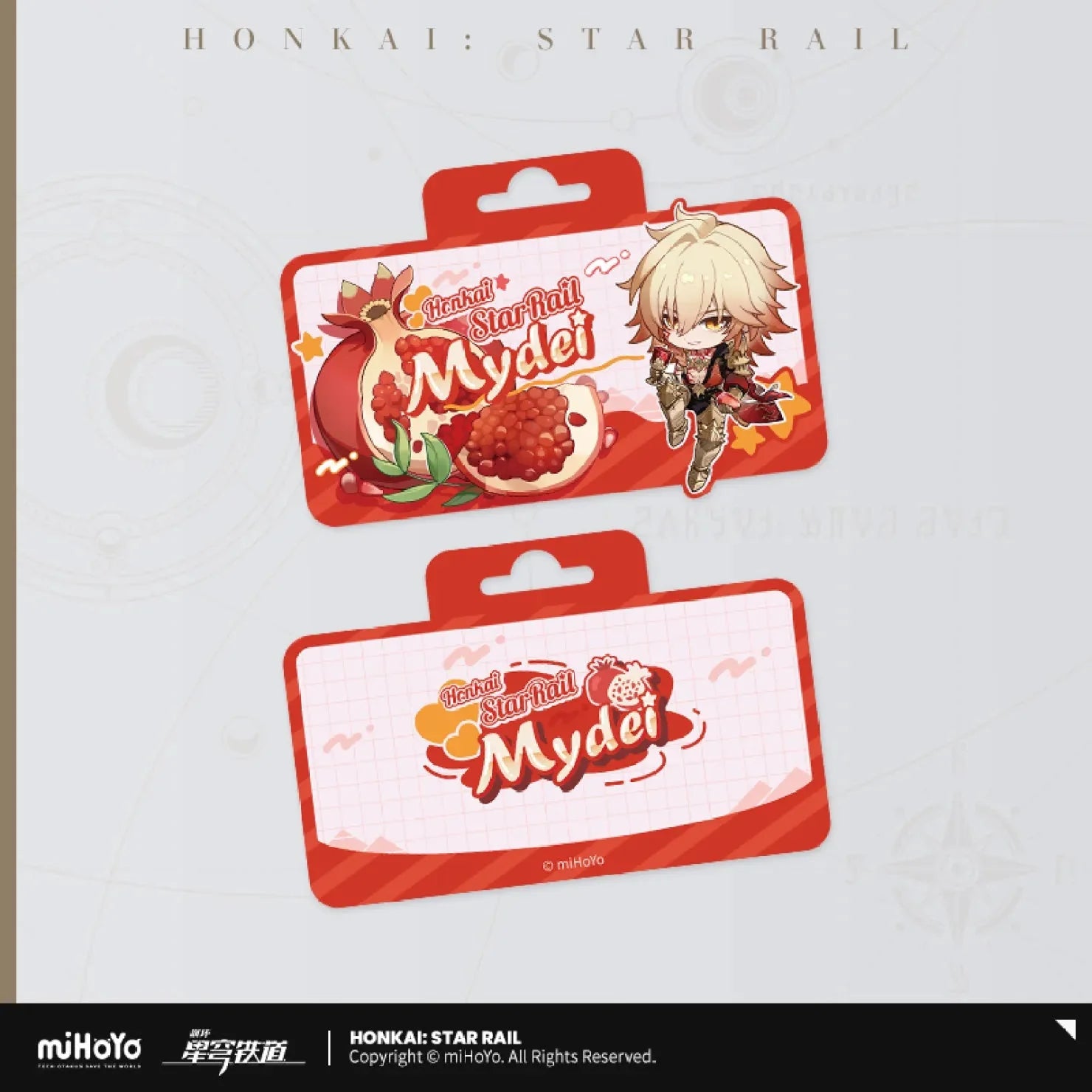 [OFFICIAL] Honkai Star Rail Fruity Summer Series Acrylic Clip