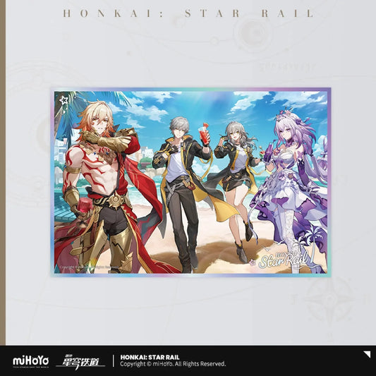 [OFFICIAL] Honkai Star Rail Fruity Summer Series Acrylic Shikishi Art Card