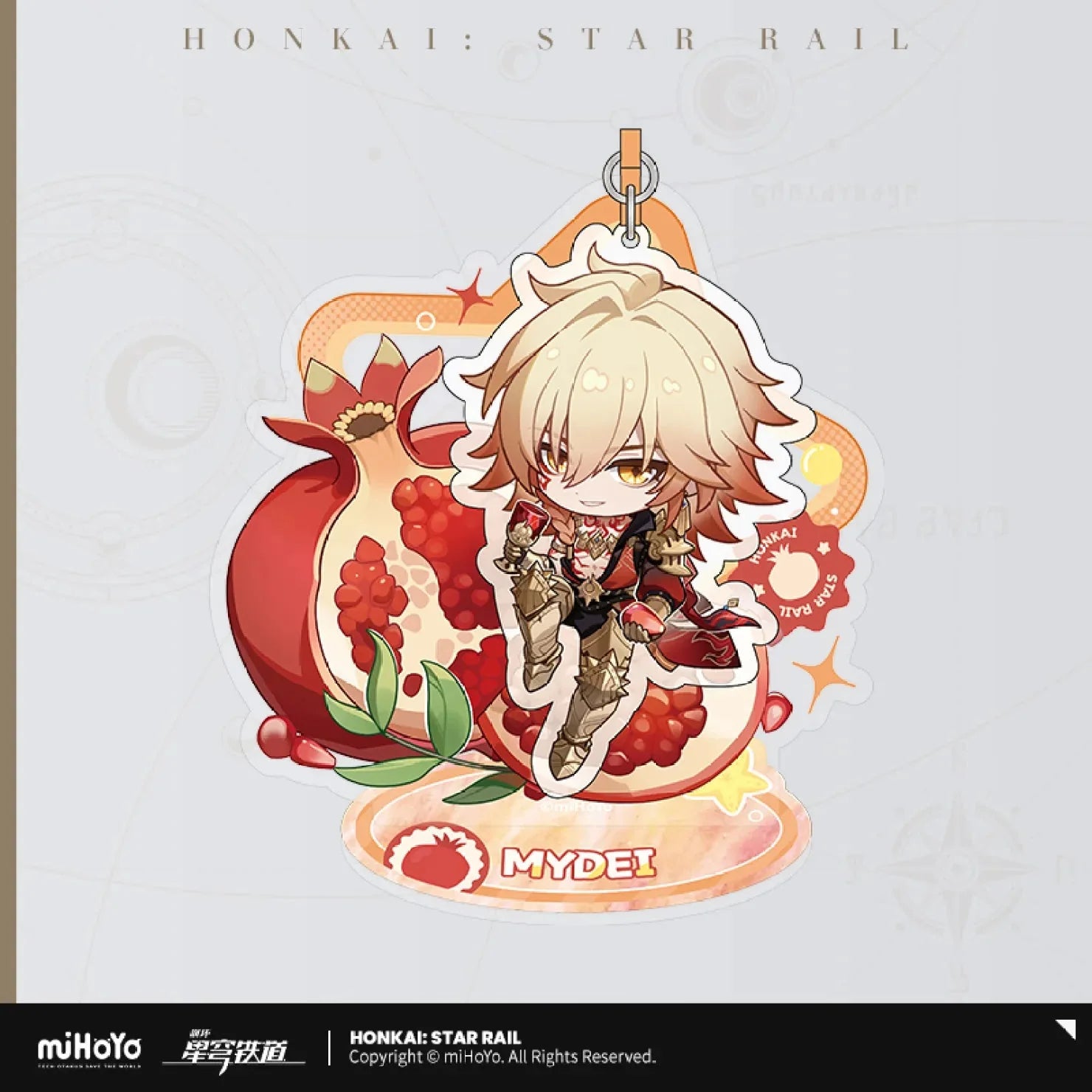 [OFFICIAL] Honkai Star Rail Fruity Summer Series Chibi Acrylic Stand