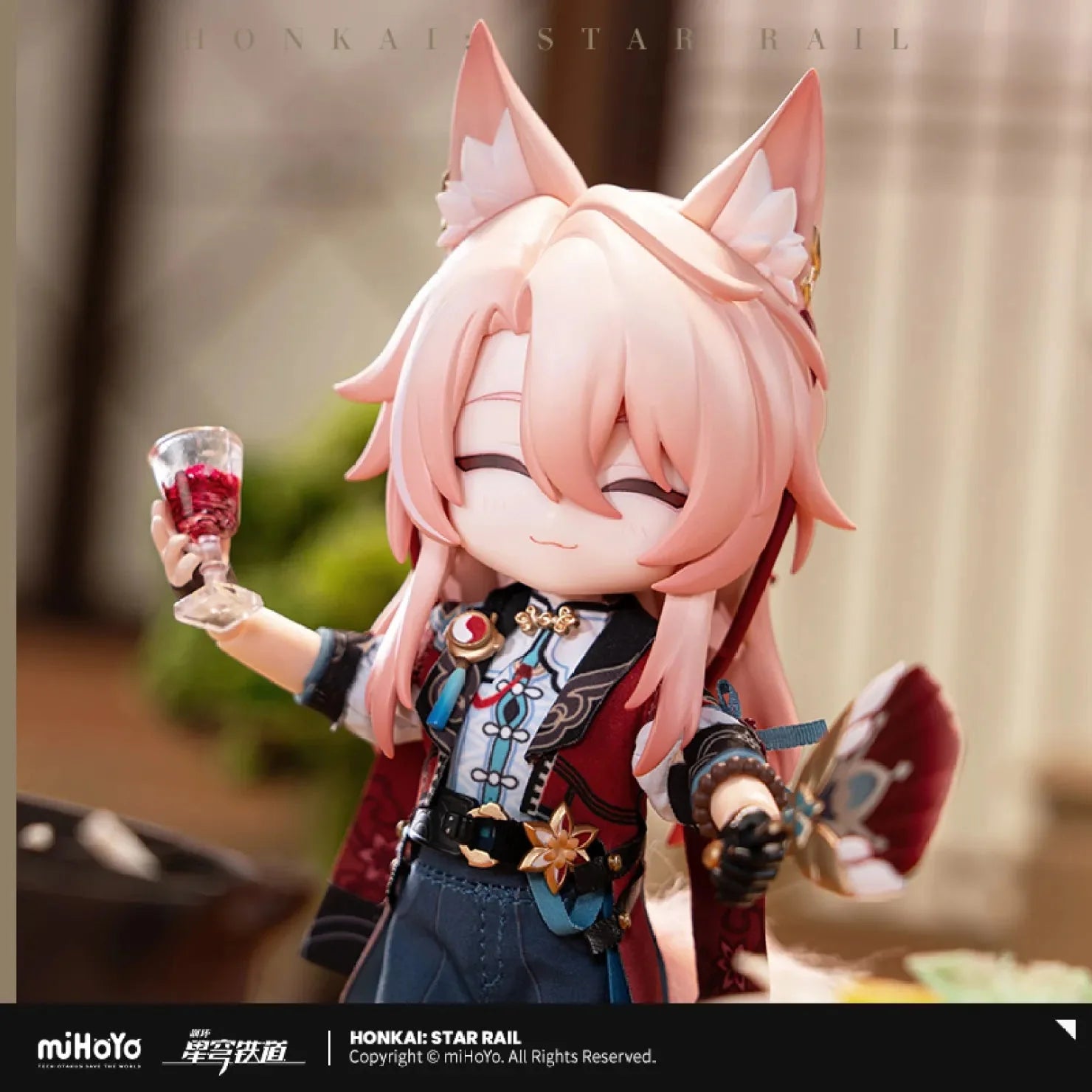 [OFFICIAL] Honkai Star Rail Jiaoqiu Chibi Action Nendoroid Figure Doll