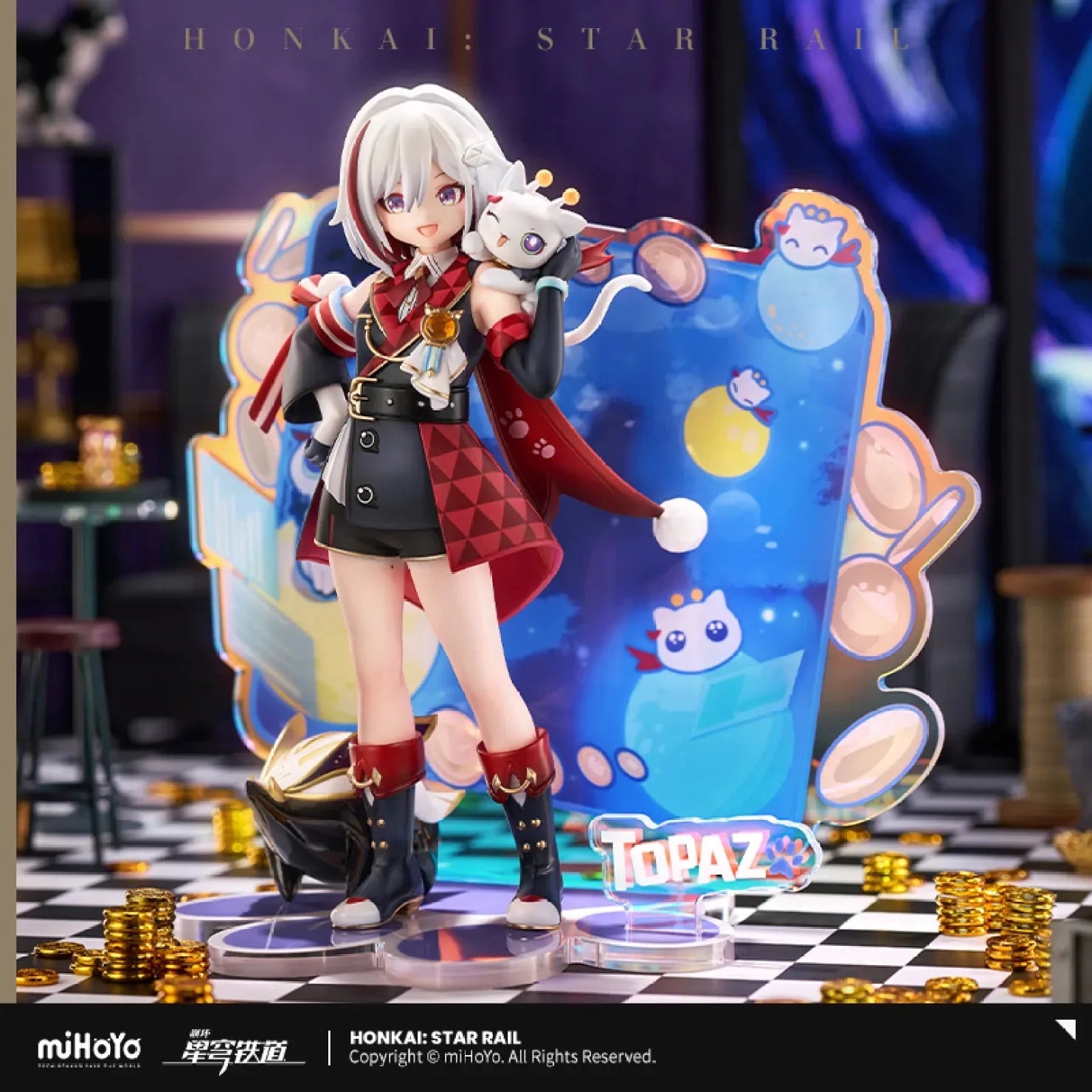 [OFFICIAL] Honkai Star Rail Little Kitten Series Scale Figure - Topaz and Numby