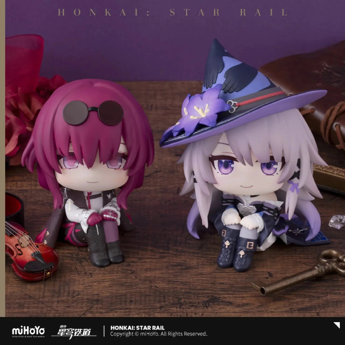 Honkai: Star Rail LOOKUP Series Chibi Action Figure - Kafka / The Herta