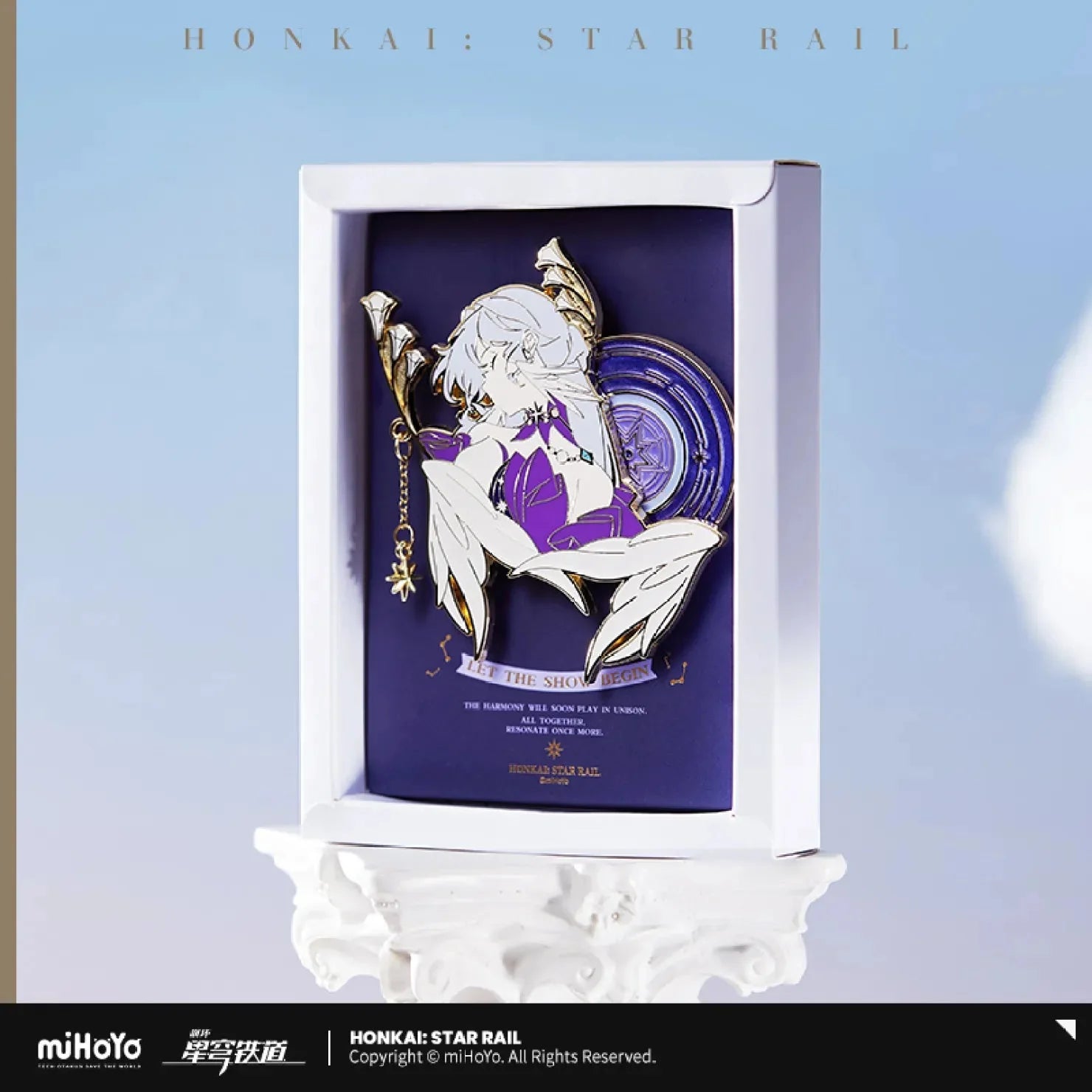 [OFFICIAL] Honkai Star Rail Robin Impression Accessories - Metal Badge