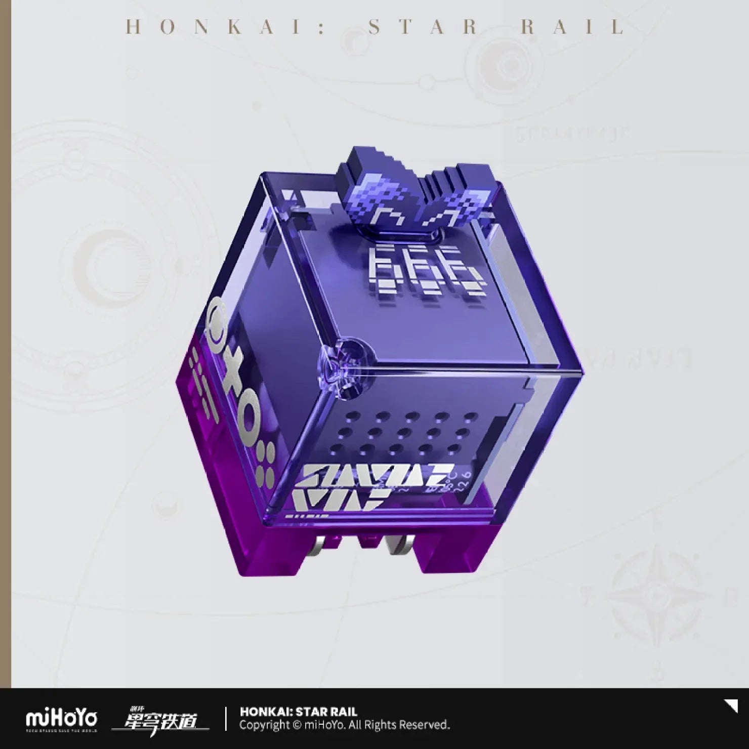 [OFFICIAL] Honkai Star Rail Silver Wolf Pixel Series Charger and Charging Cable