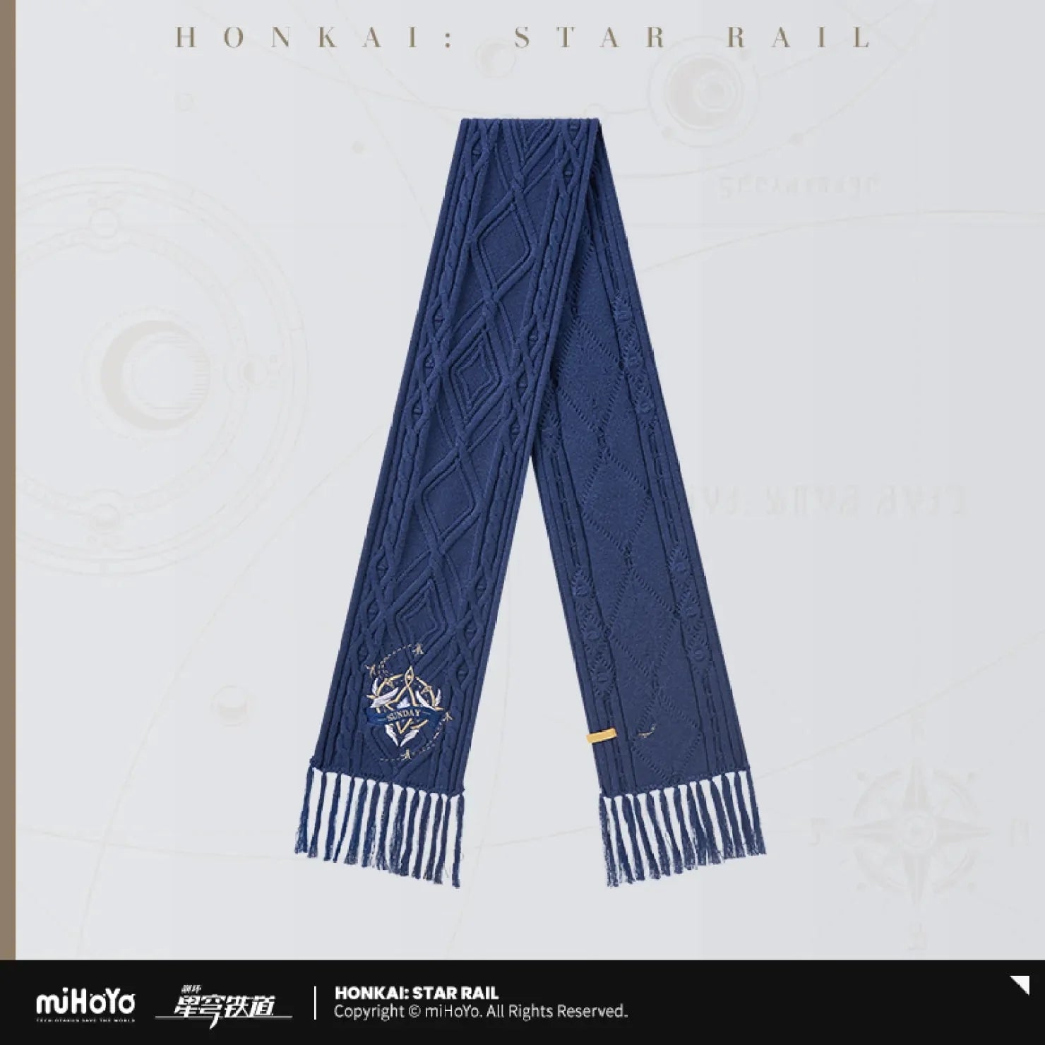 [OFFICIAL] Honkai Star Rail Sunday Impression Accessories - Scarf