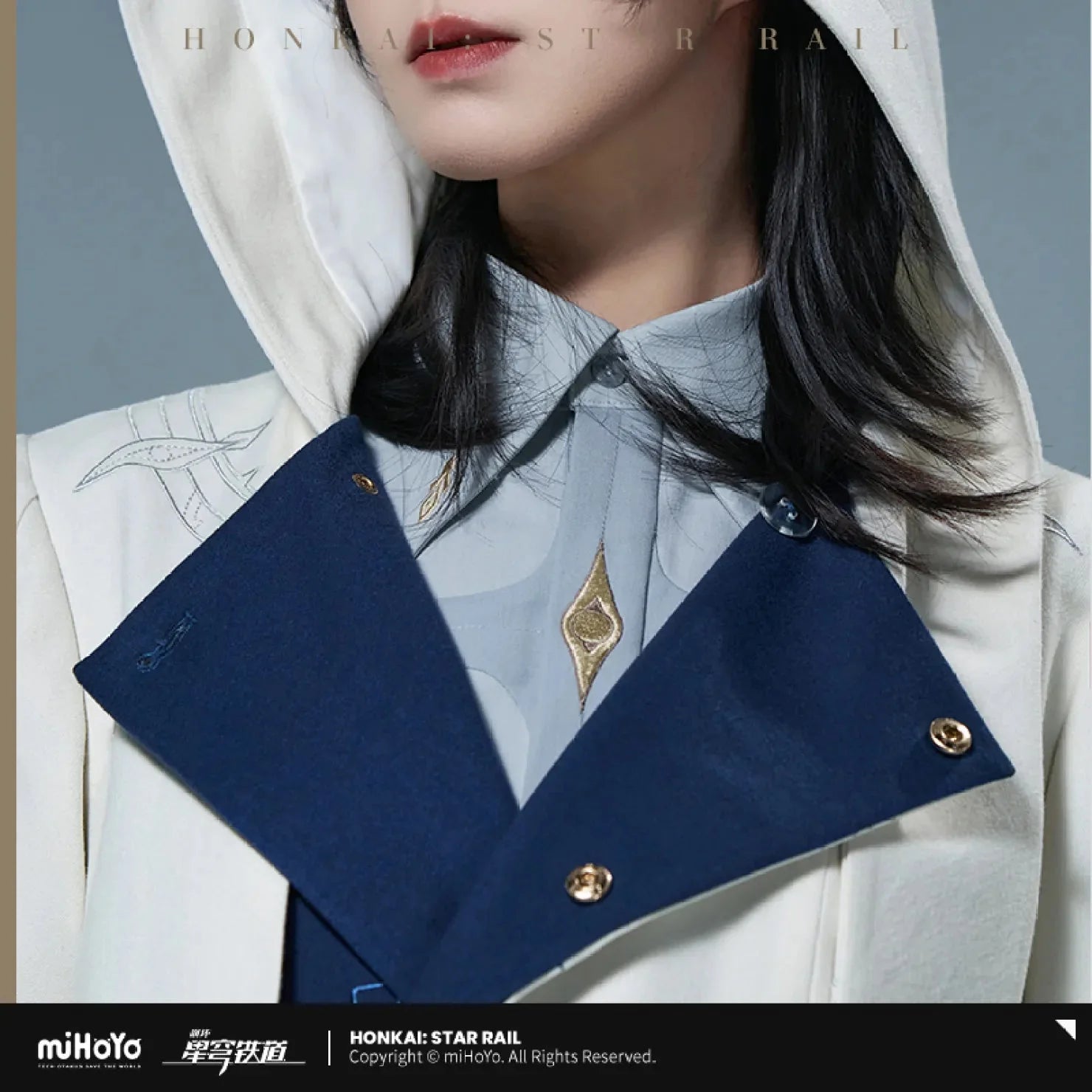 [OFFICIAL] Honkai Star Rail Sunday Impression Clothes - Faux Wool Coat