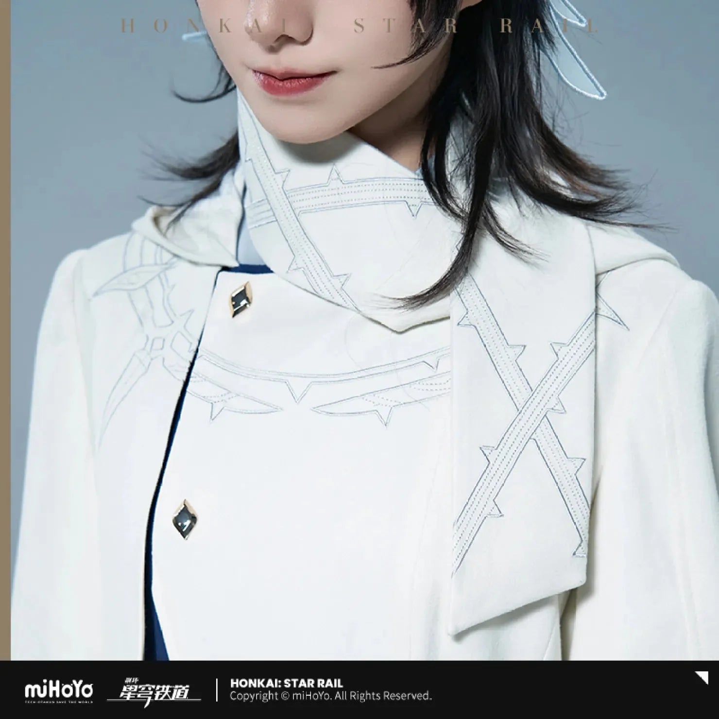 [OFFICIAL] Honkai Star Rail Sunday Impression Clothes - Faux Wool Coat
