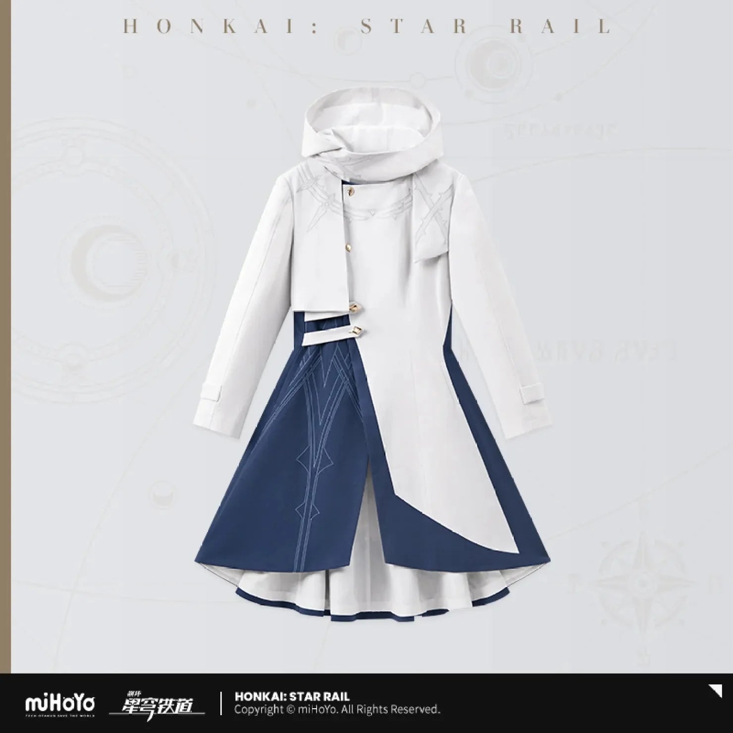 [OFFICIAL] Honkai Star Rail Sunday Impression Clothes - Faux Wool Coat