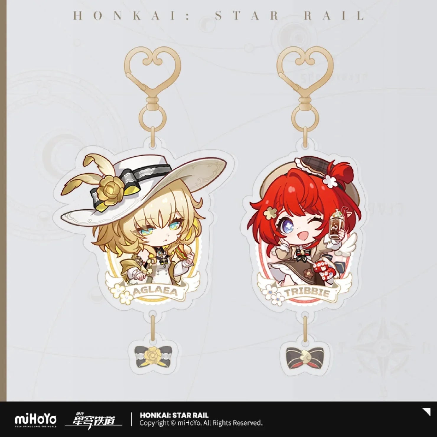 [OFFICIAL] Honkai Star Rail Train Journey Series Merch - Aglaea and Tribios