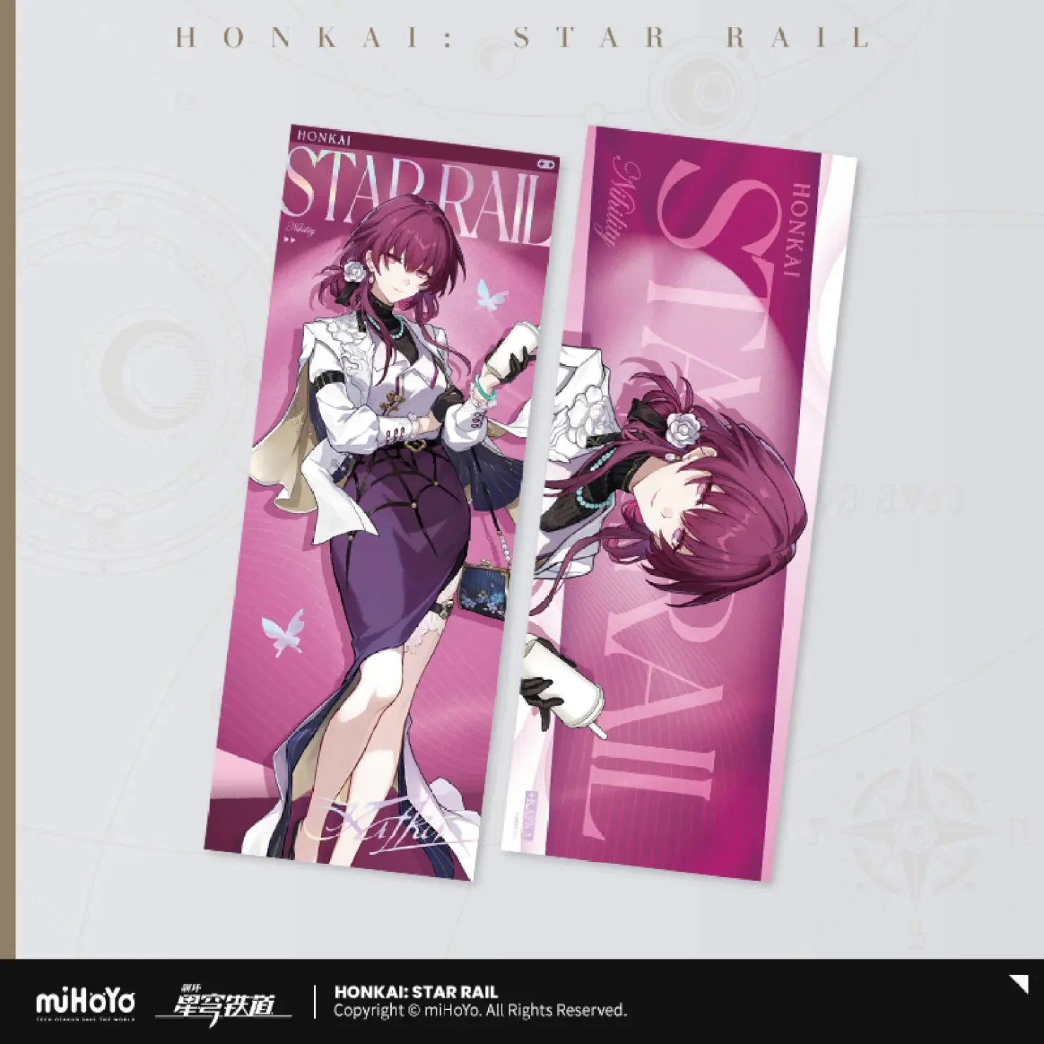 [OFFICIAL] Honkai Star Rail Train Journey Series Merch - Kafka, Blade, Aventurine, Fugue