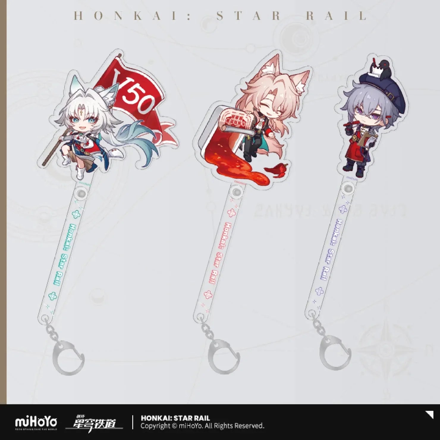 [OFFICIAL] Honkai Star Rail x KFC Cute Acrylic Decor Stick
