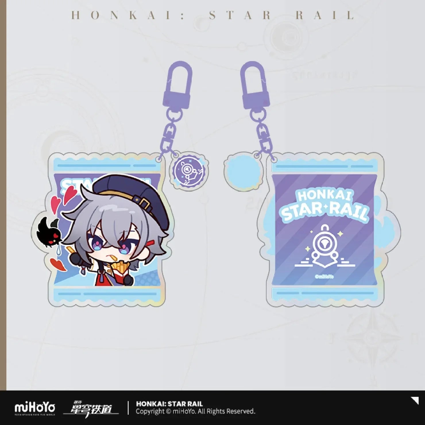 [OFFICIAL] Honkai Star Rail x KFC Cute Acrylic Keychain