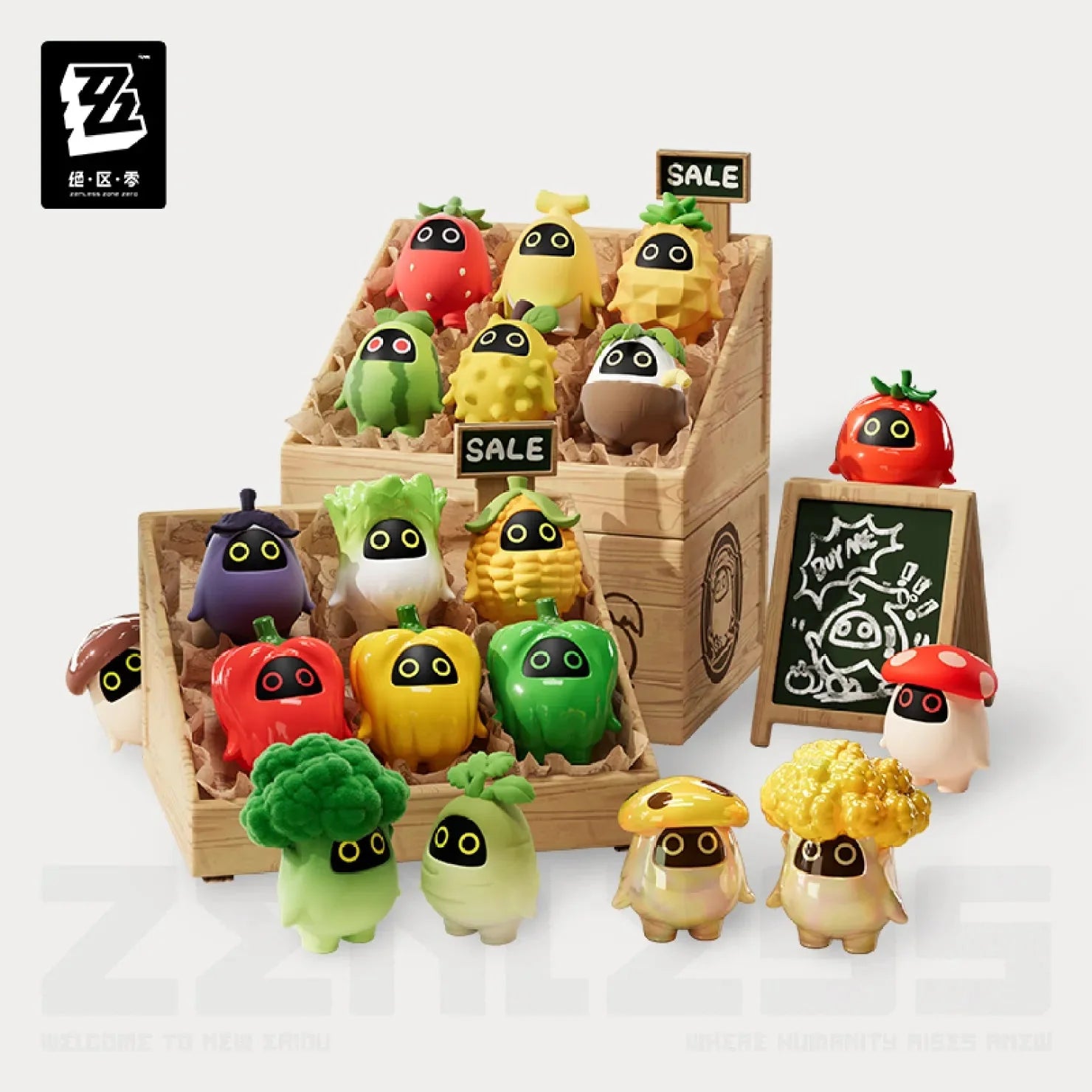 [OFFICIAL] Zenless Zone Zero Bangboo Garden Kingdom Mini Blind Box