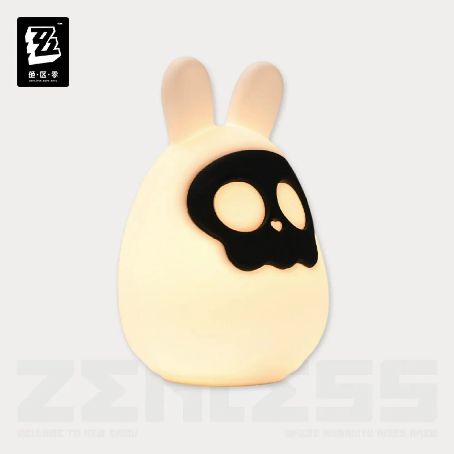 [OFFICIAL] Zenless Zone Zero Bangboo Tap-Tap Night Lamp - Skullboo
