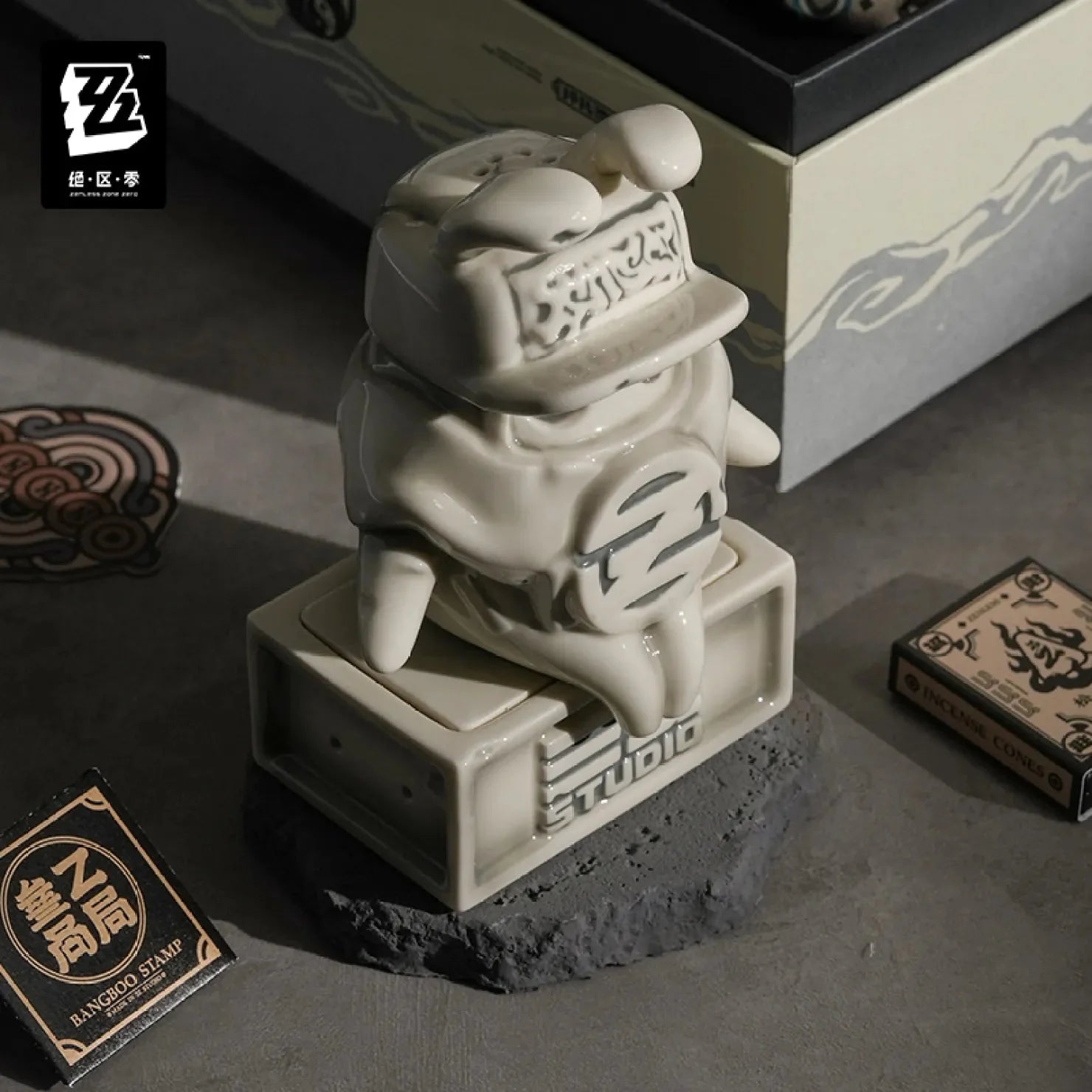 [OFFICIAL] Zenless Zone Zero "Be Rich" Bangboo Ceramic Incense Burner Gift Box
