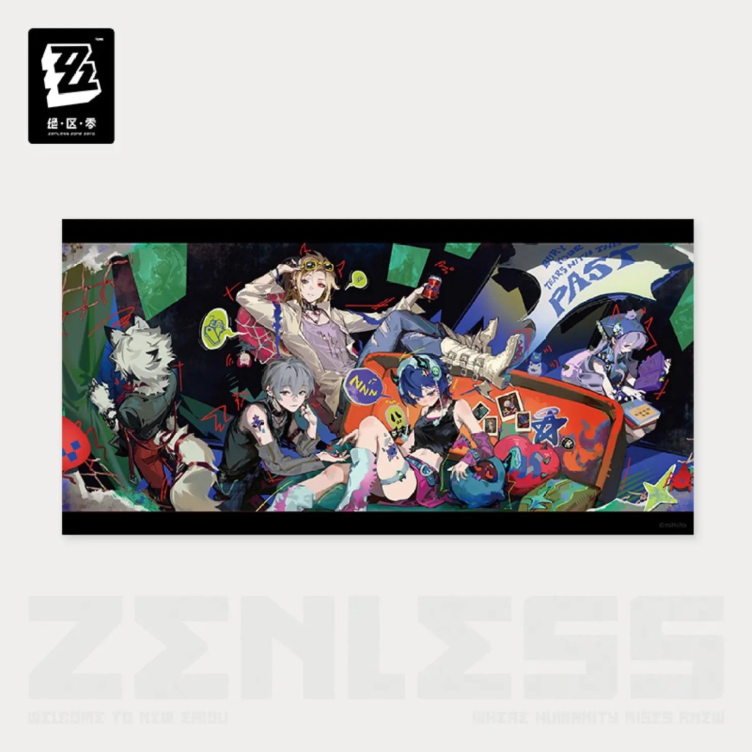[OFFICIAL] Zenless Zone Zero "Bury Your Tears With The Past" Phaethon's Story Merch Vol.1
