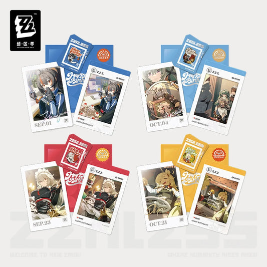 [OFFICIAL] Zenless Zone Zero HB2U Series Happy Birthday Cards Set Vol.1