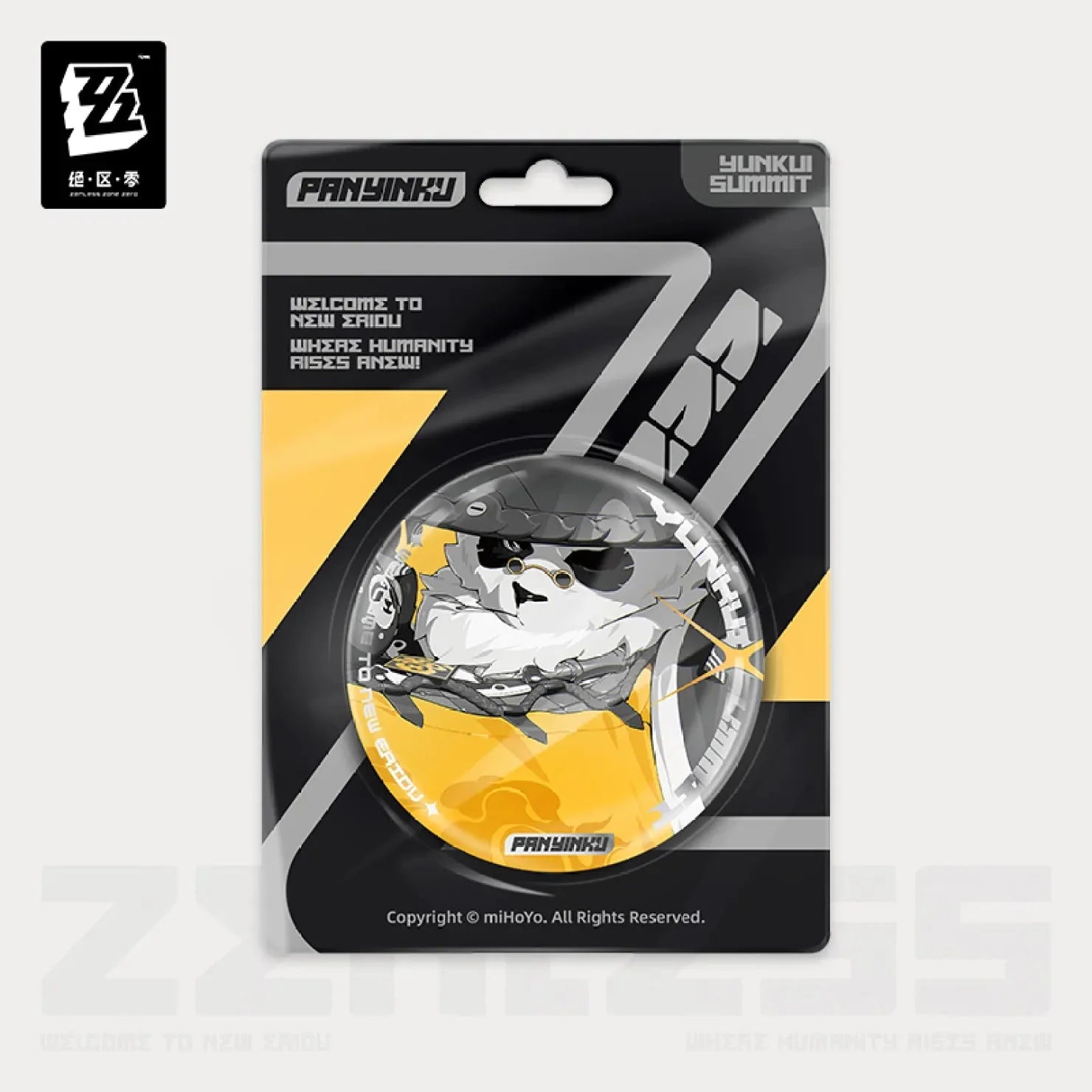 [OFFICIAL] Zenless Zone Zero Mindscape Cinema Series Reflective Badge - Yunkui Summit