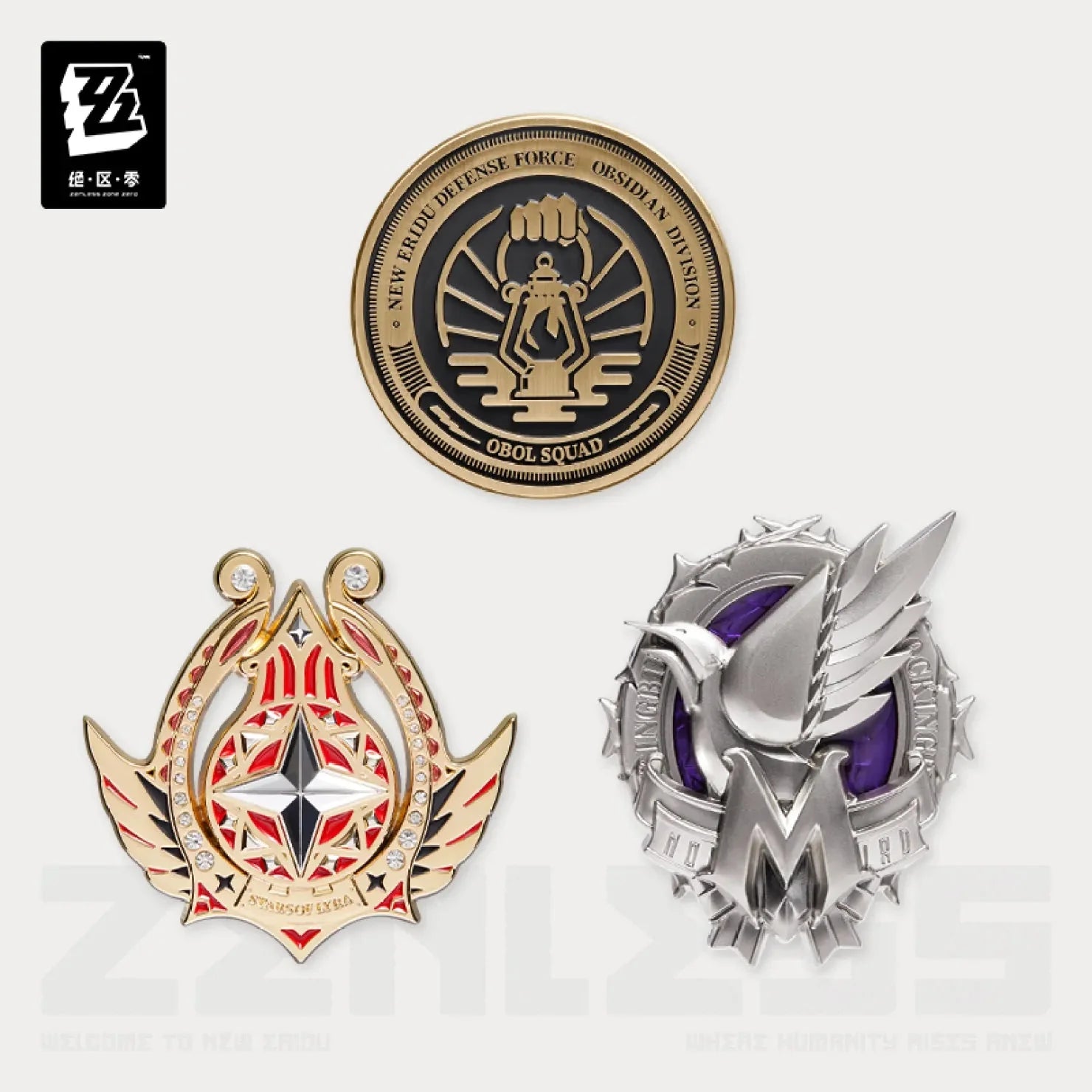 [OFFICIAL] ZZZ Faction Series Metal Badge Vol.3