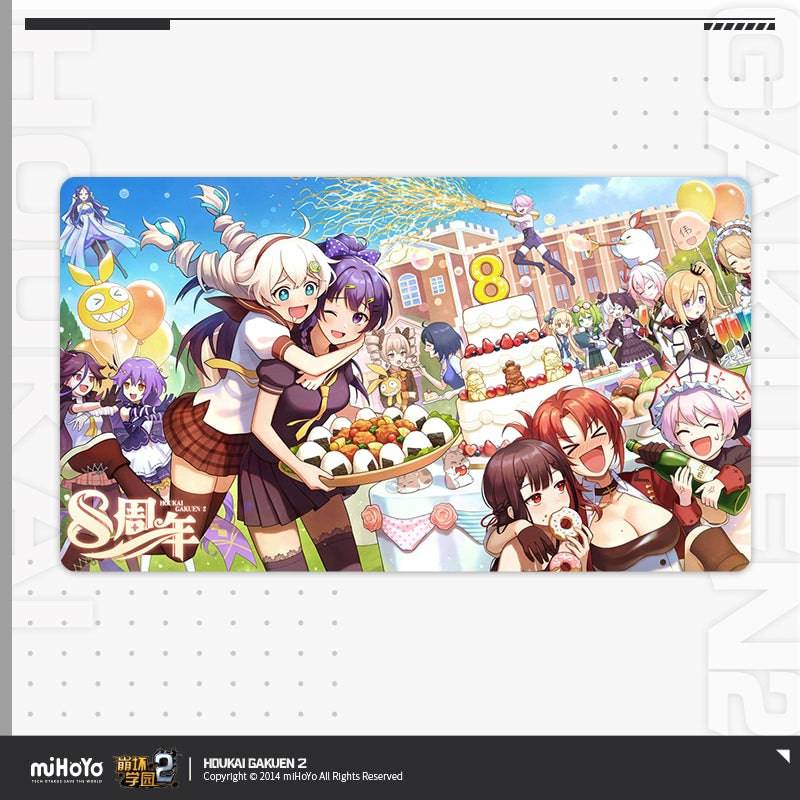 Honkai Gakuen 2 CG Series large Mouse Pad