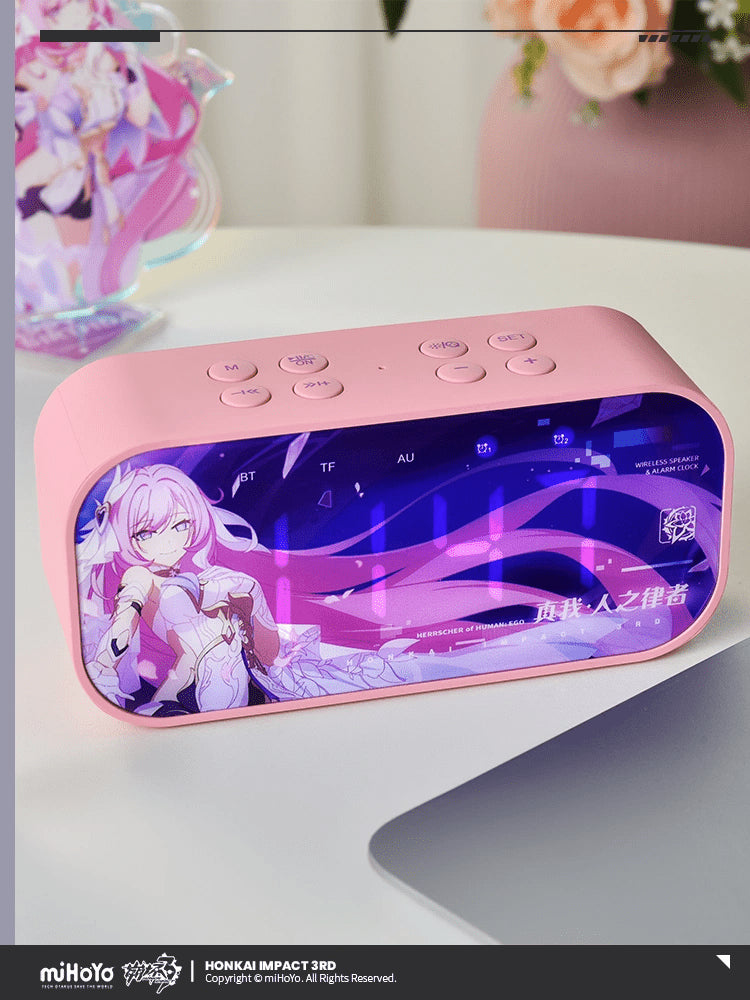 Honkai 3rd Elysia Herrscher Voice Alarm Clock Bluetooth Speaker