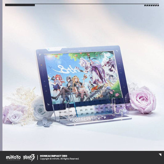 Honkai Impact 3rd 2025 Acrylic Photo Frame Calendar