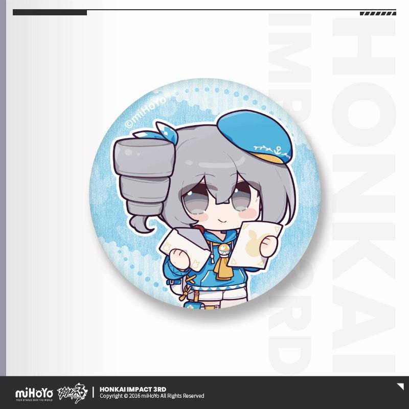 Honkai Impact 3rd Badge Letter Series (Set of 3 Badges)