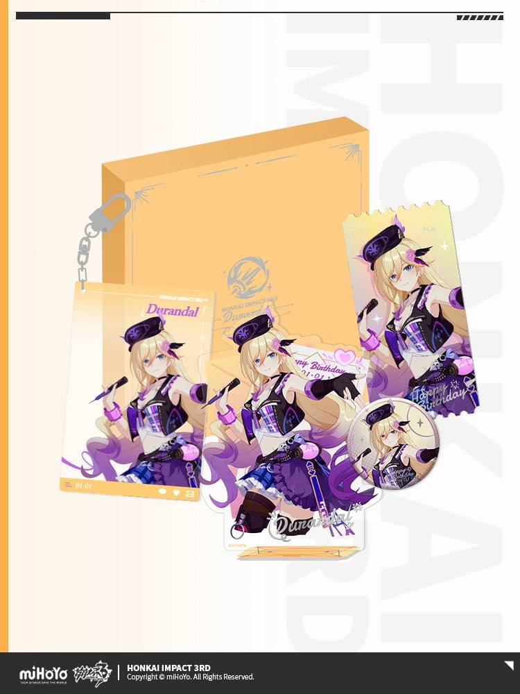 Honkai Impact 3rd Durandal 2024 Birthday Gift Box Starlight Night