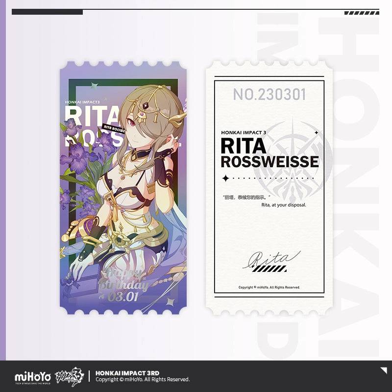 Honkai Impact 3rd Rita 2023 Birthday Gift Box