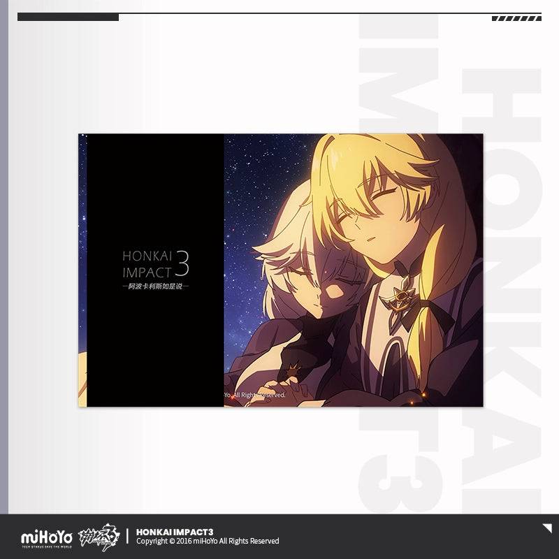 Honkai Impact 3rd Animated Short Film CG Postcard Set