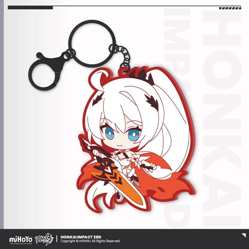 Honkai Impact 3rd Valkyrie Q-Soft Vinyl Pendant