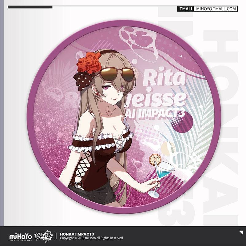 Honkai Impact 3rd Summer Collection Quicksand Coasters