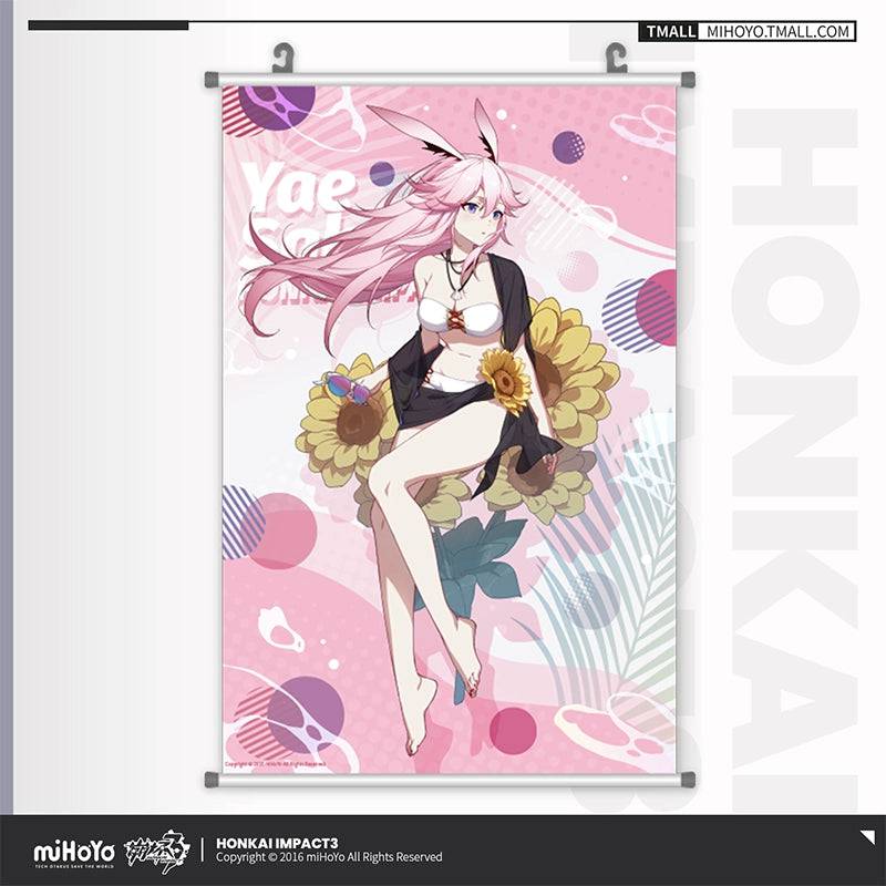 Honkai Impact 3rd Summer Series Paintings Poster