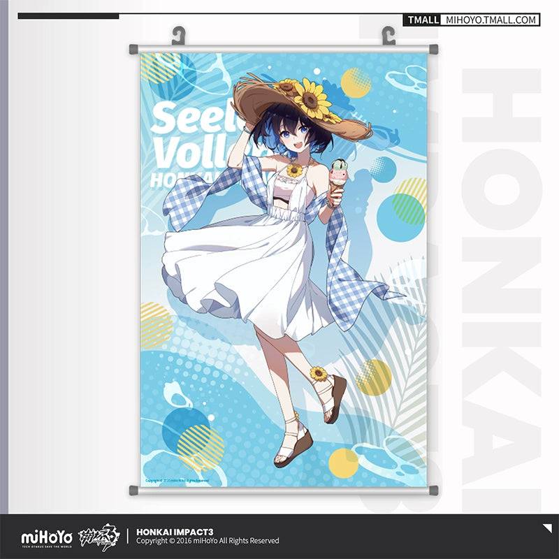 Honkai Impact 3rd Summer Series Paintings Poster
