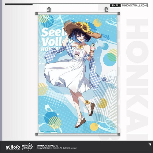 Honkai Impact 3rd Summer Series Paintings Poster
