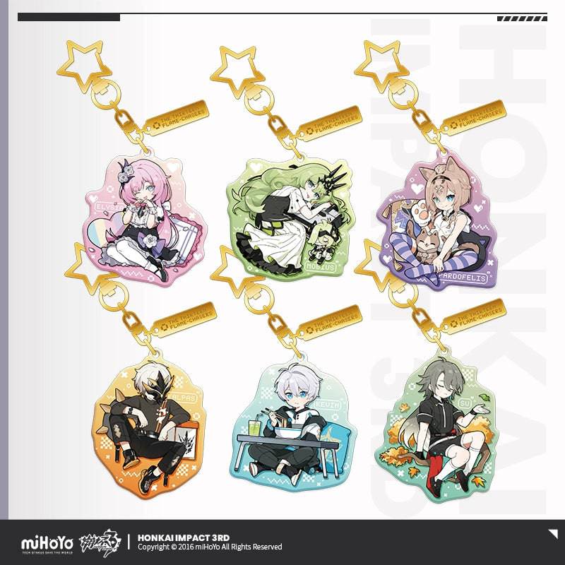 Honkai Impact 3rd Flame Chasers Series Metal Keychain