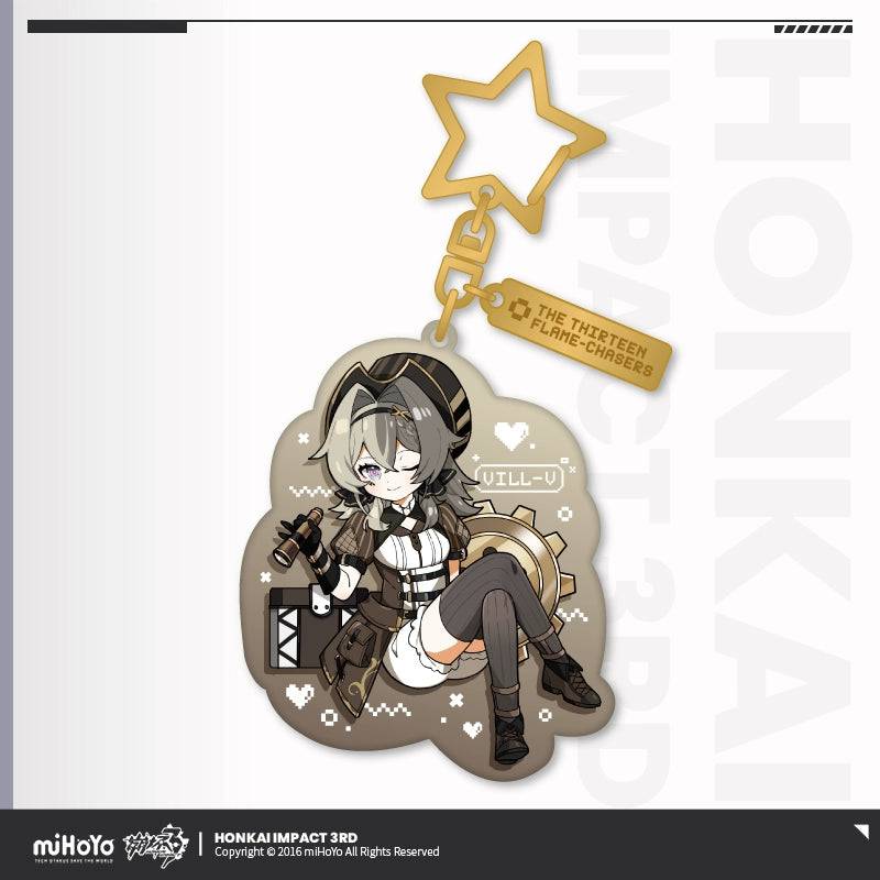 Honkai Impact 3rd Flame Chasers Series Metal Keychain