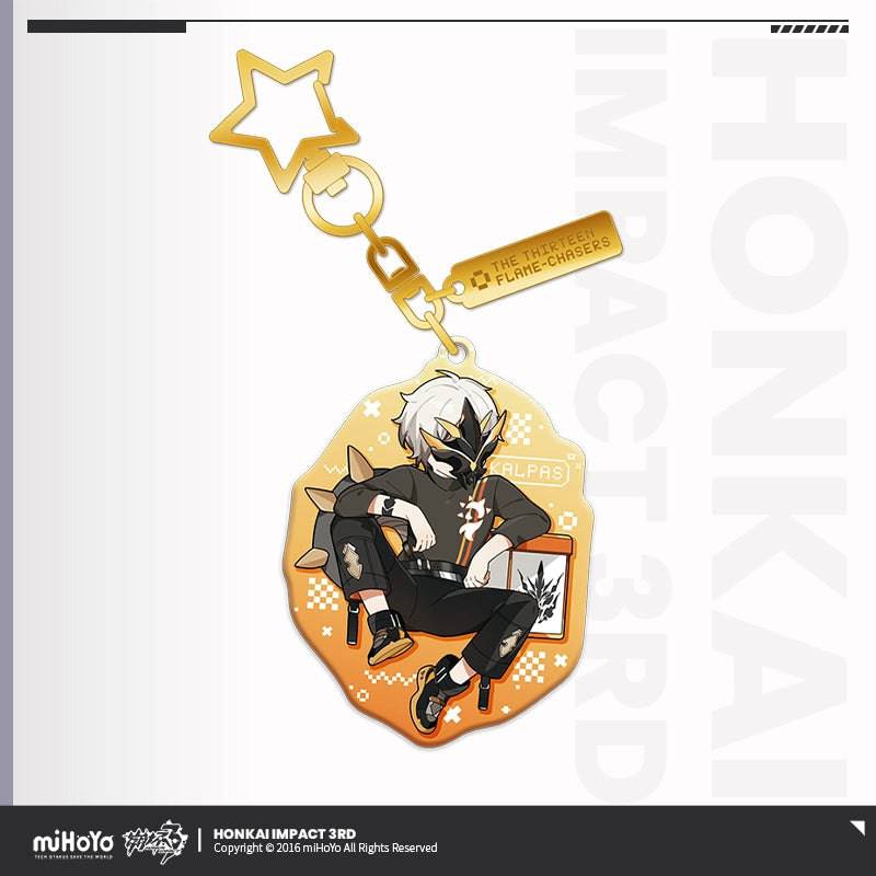 Honkai Impact 3rd Flame Chasers Series Metal Keychain