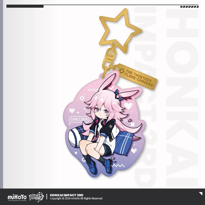 Honkai Impact 3rd Flame Chasers Series Metal Keychain