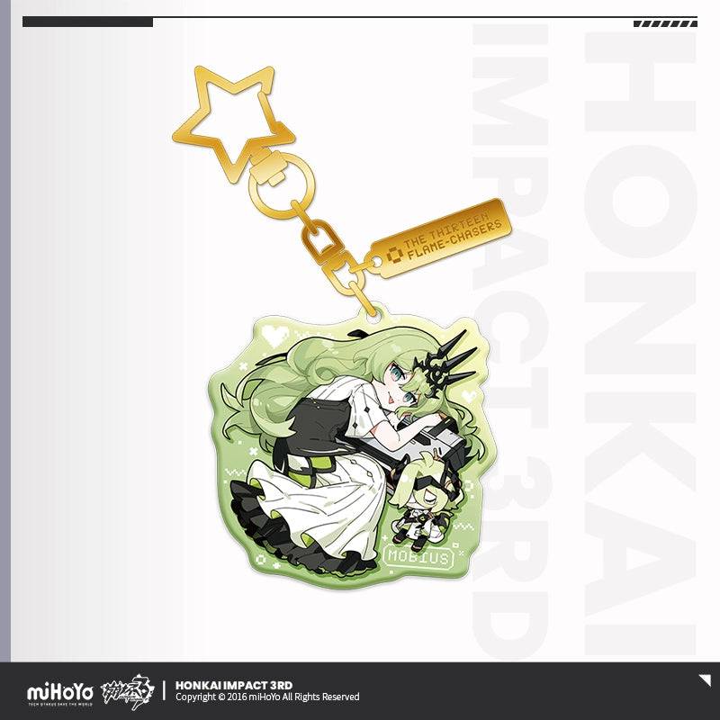 Honkai Impact 3rd Flame Chasers Series Metal Keychain